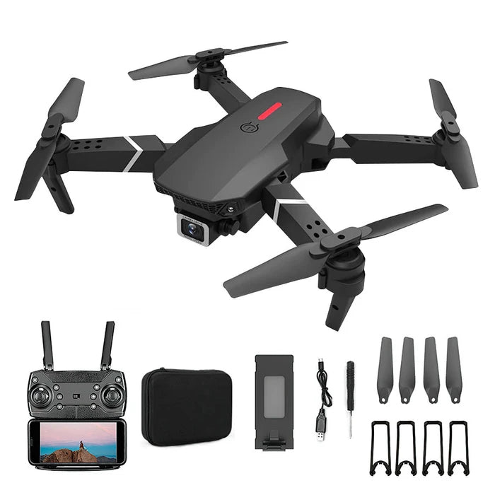 Drone E88 Pro con cámara dual y WiFi